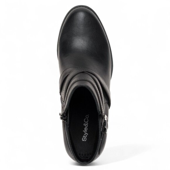 Style & Co Women's Zetaa Strappy Belt-Heel Booties - Picture 4 of 4